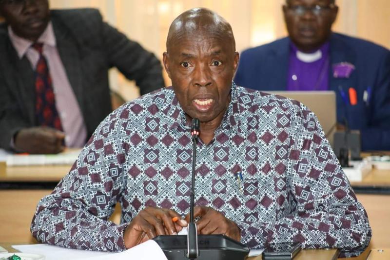 File image of Education CS Ezekiel Machogu.